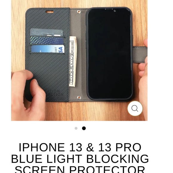 Anti-radiation cell phone case and anti-blue light glass screen protector - Picture 2 of 5